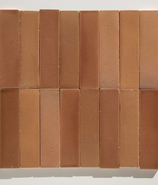 Stone Glaze Ceramic Tan Gloss Brick