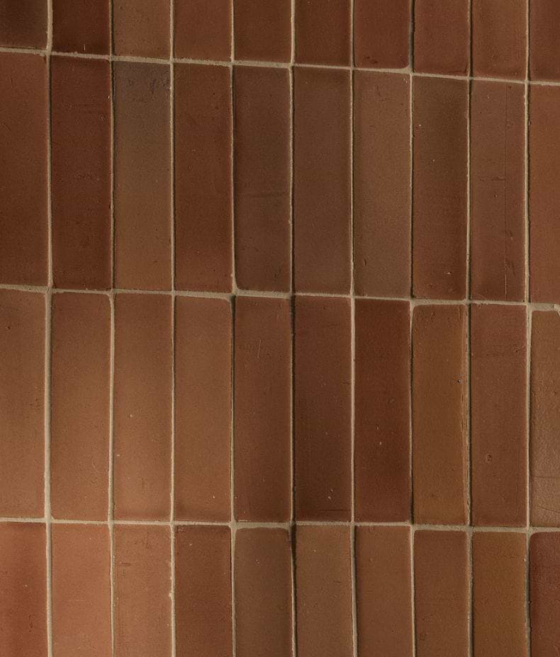 Stone Glaze Ceramic Tan Gloss Brick