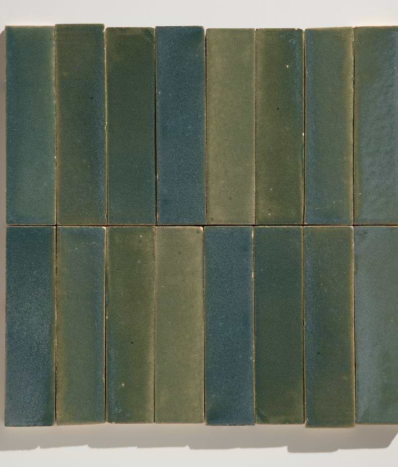 Stone Glaze Ceramic Winter Pond Gloss Brick