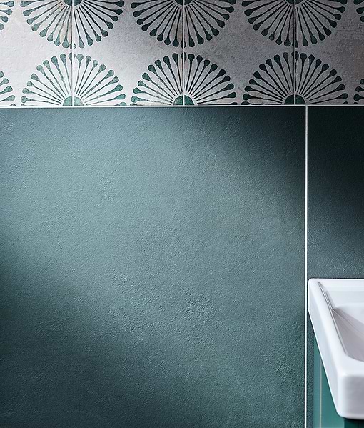 Stucco Porcelain Textured Green