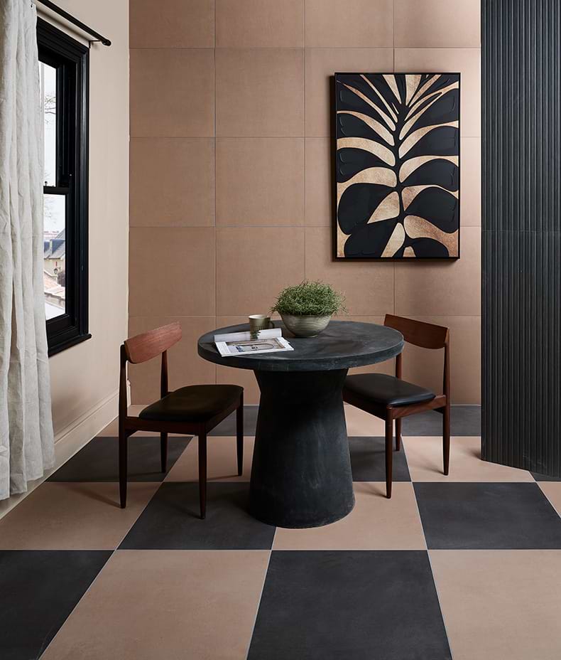 Stucco Porcelain Textured Tan