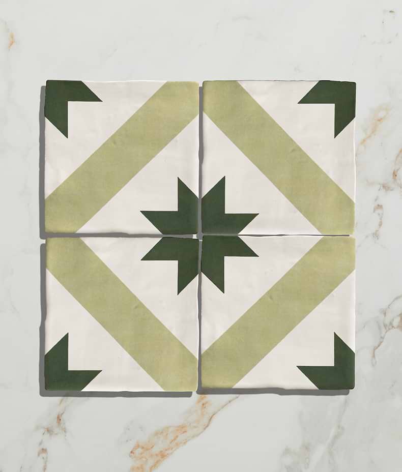 STUDIO Étoile Green Star Ceramic