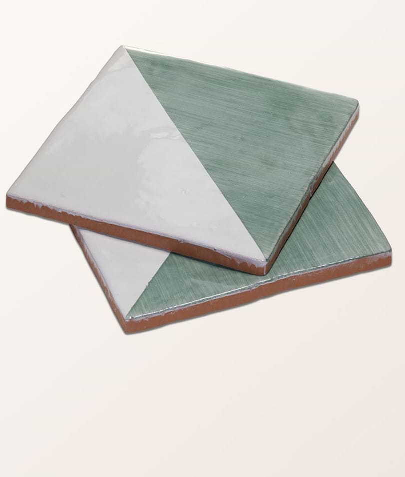 STUDIO Jamboree Handpainted Ceramic Thyme Tri