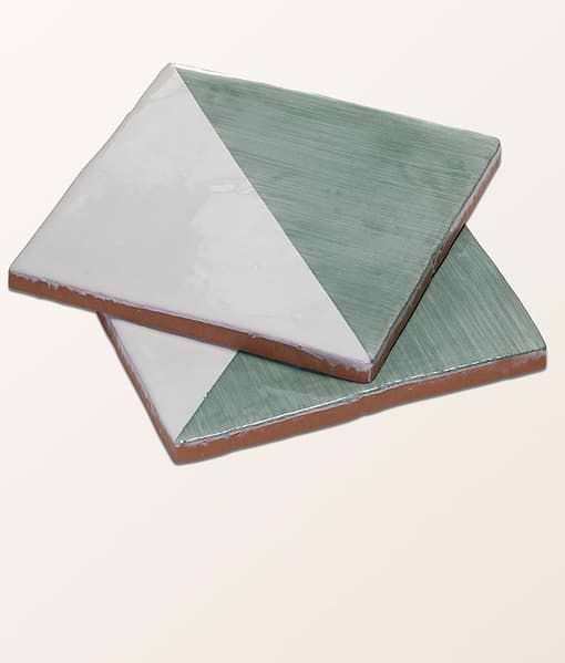 STUDIO Jamboree Handpainted Ceramic Thyme Tri