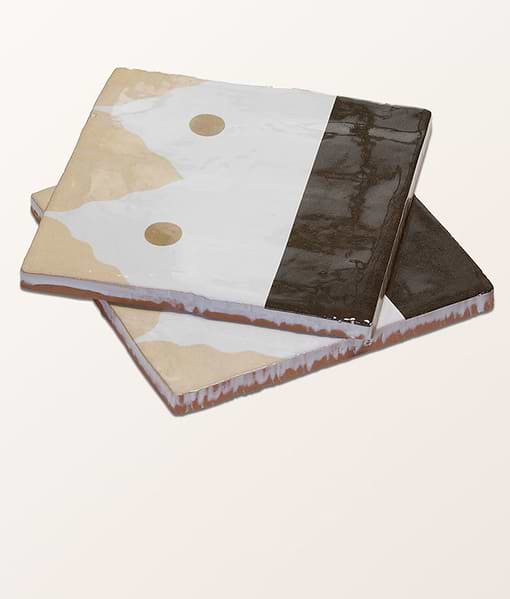 STUDIO Minaret Brown Dot Ceramic
