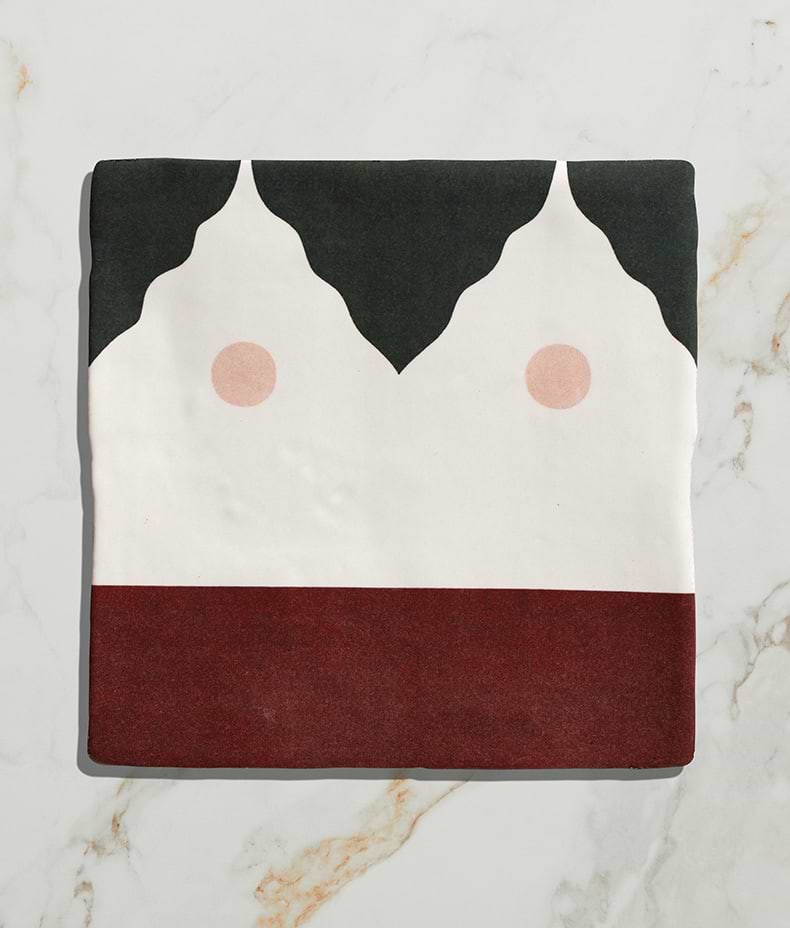 STUDIO Minaret Pink Dot Ceramic