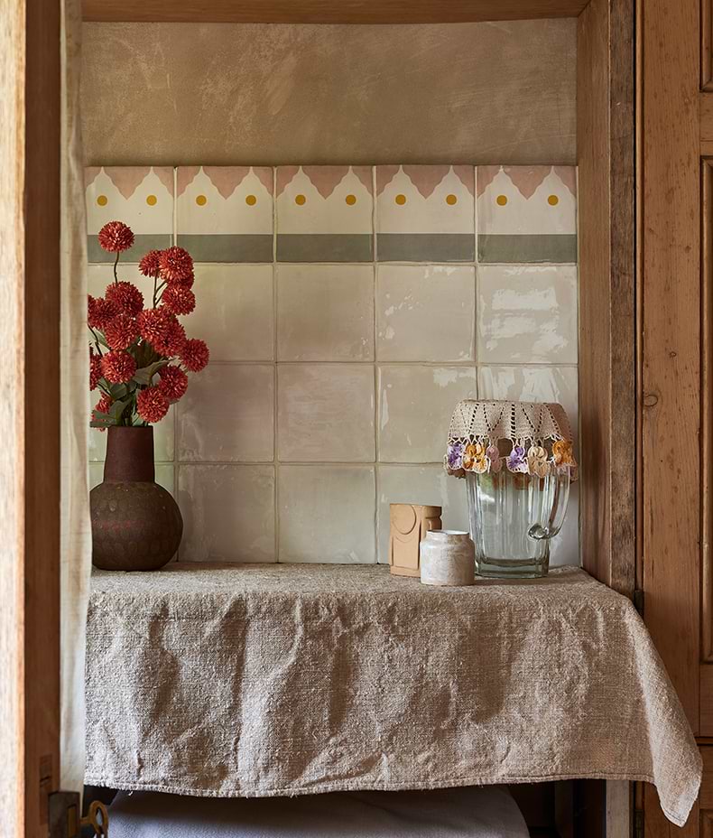 STUDIO Minaret Yellow Dot Ceramic