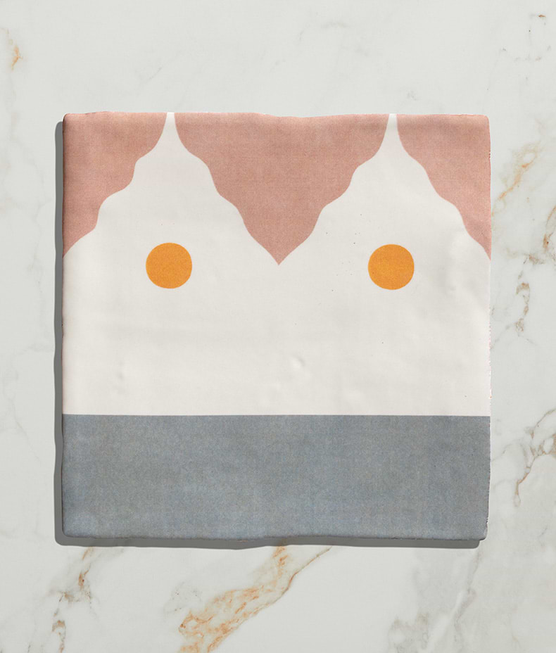 STUDIO Minaret Yellow Dot Ceramic