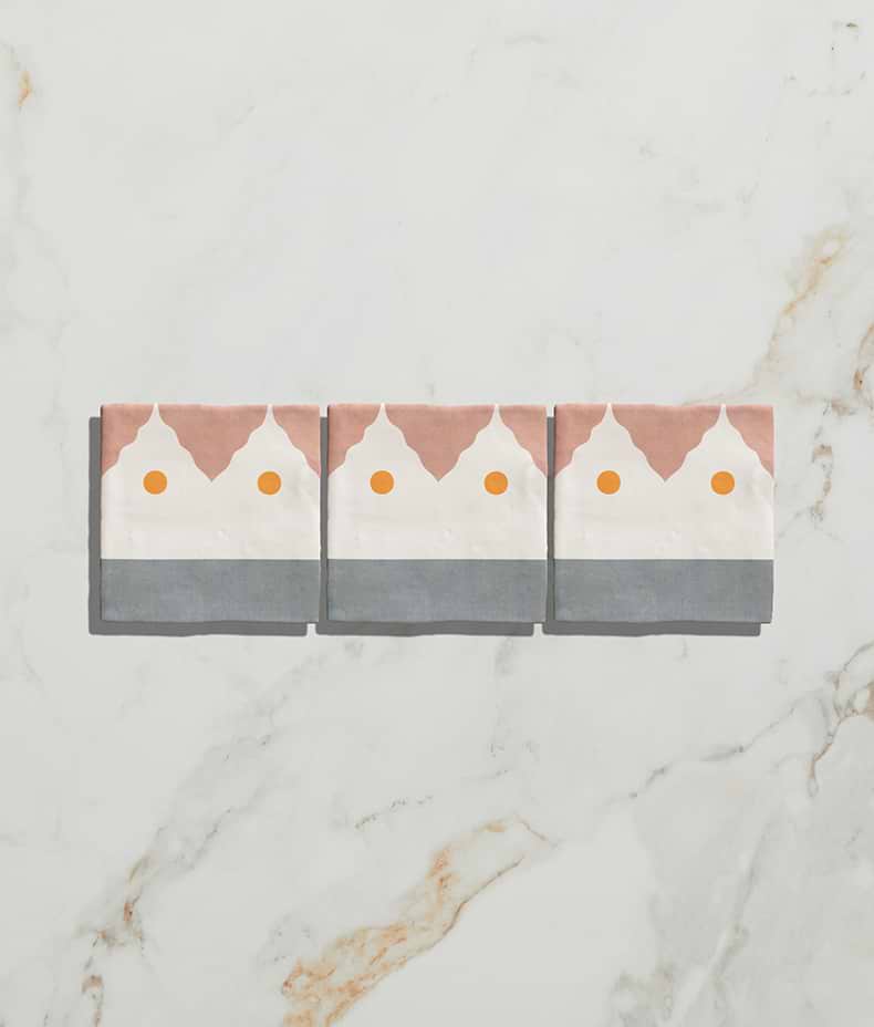 STUDIO Minaret Yellow Dot Ceramic