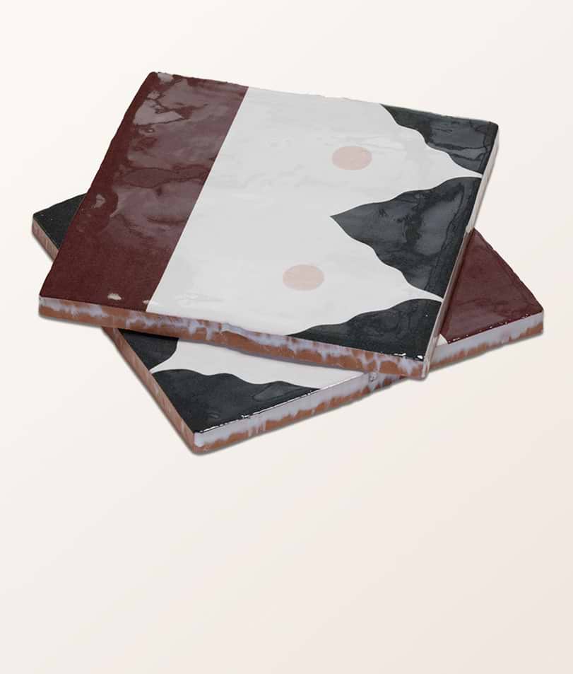 STUDIO Minaret Pink Dot Ceramic