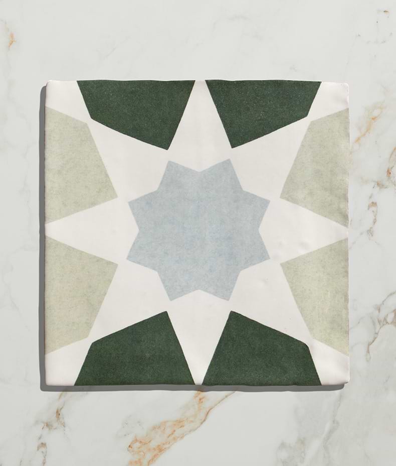 STUDIO Souk Blue Star Ceramic