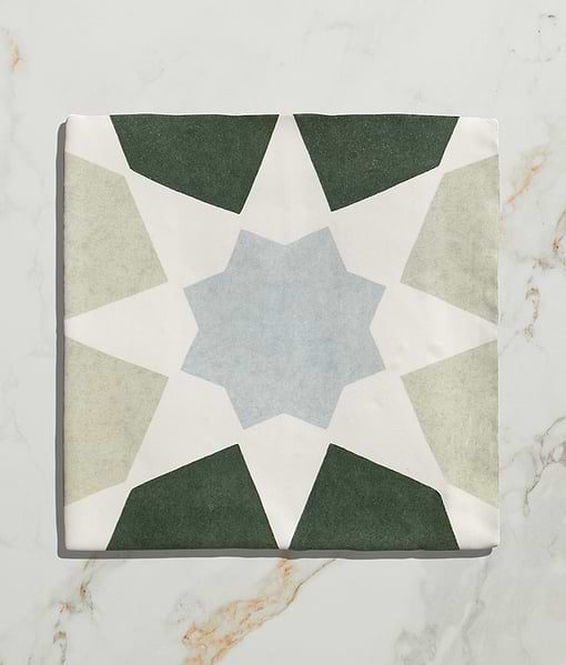 STUDIO Souk Blue Star Ceramic