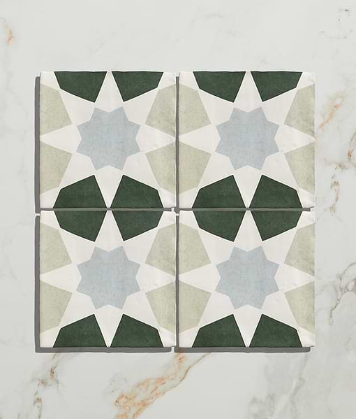 STUDIO Souk Blue Star Ceramic