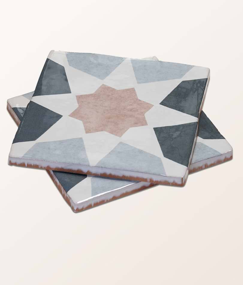 STUDIO Souk Pink Star Ceramic
