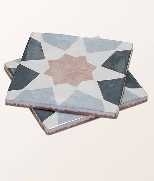 STUDIO Souk Pink Star Ceramic