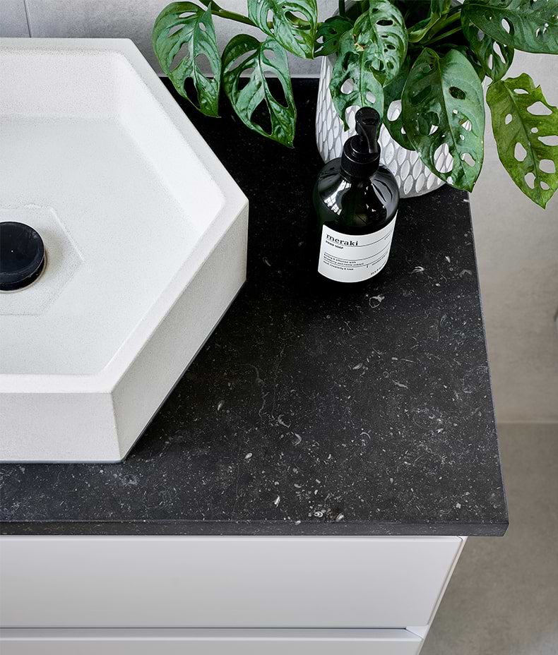 Tora Blue Limestone Honed Finish