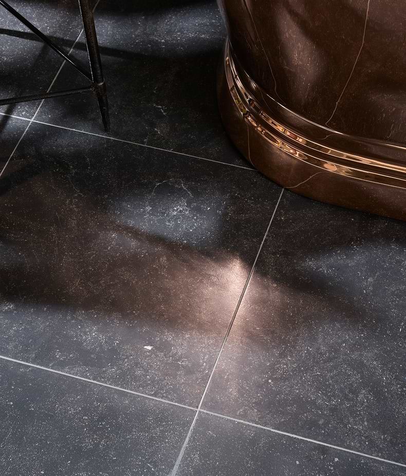 Tora Blue Limestone Honed Finish