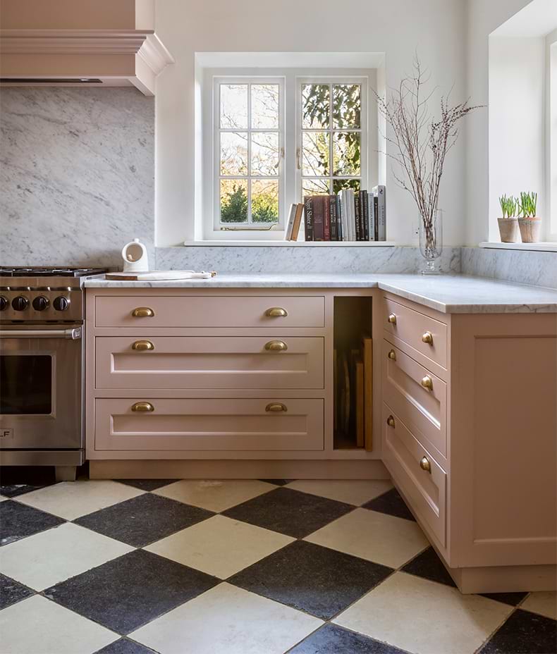Tora Blue Limestone Tumbled Finish