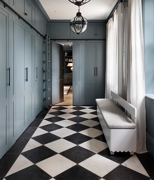 Tora Blue Limestone Tumbled Finish