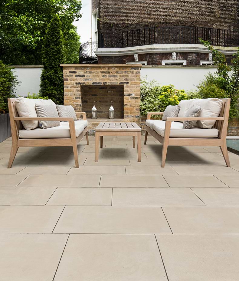Trafalgar Sandstone Etched