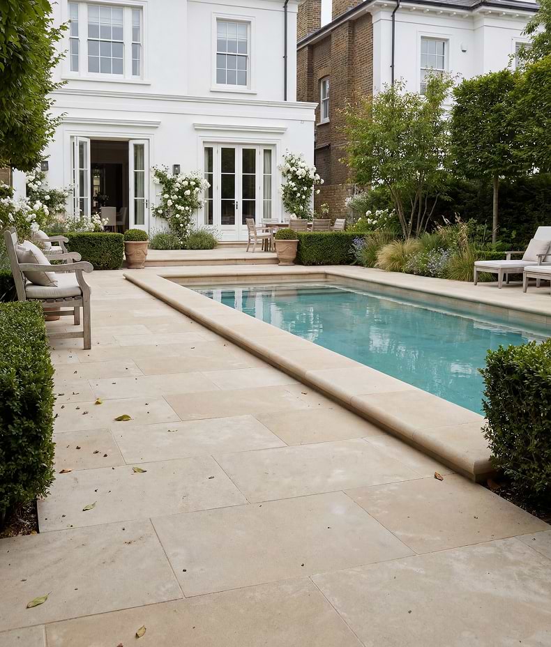 Trafalgar Sandstone Etched