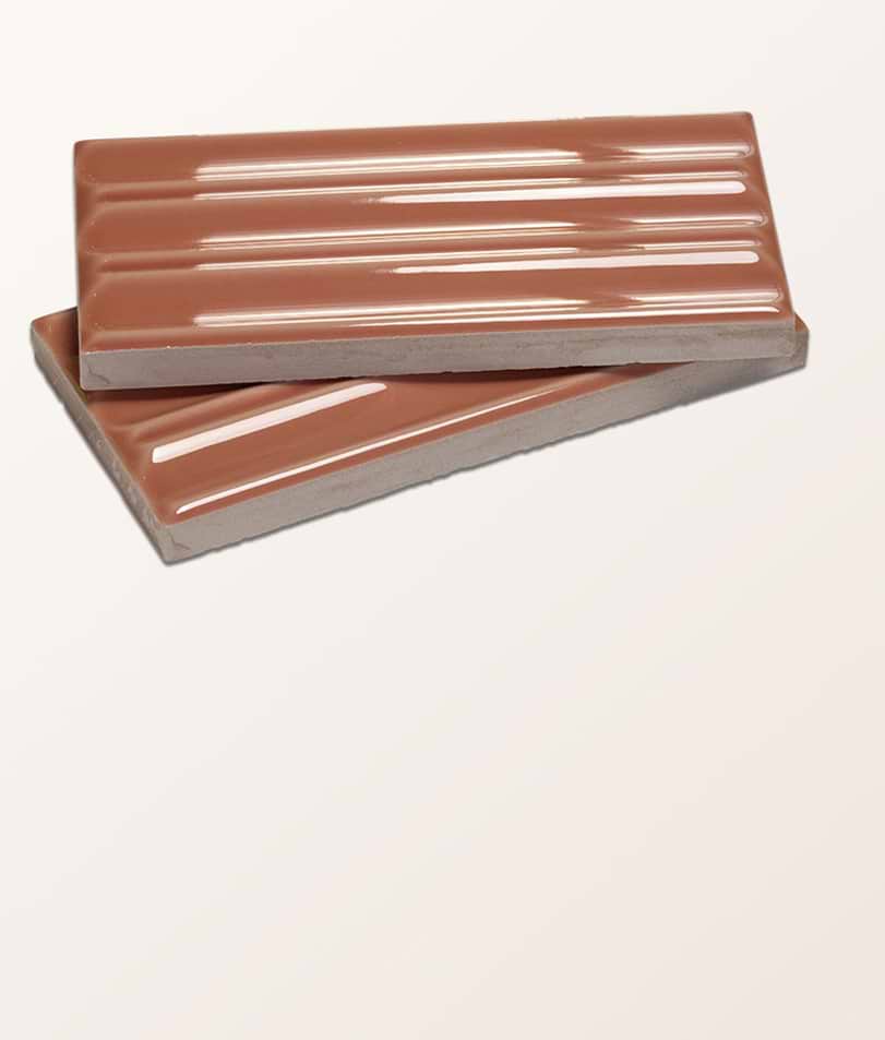 Tunstall Ceramic Fluted Brick Coral