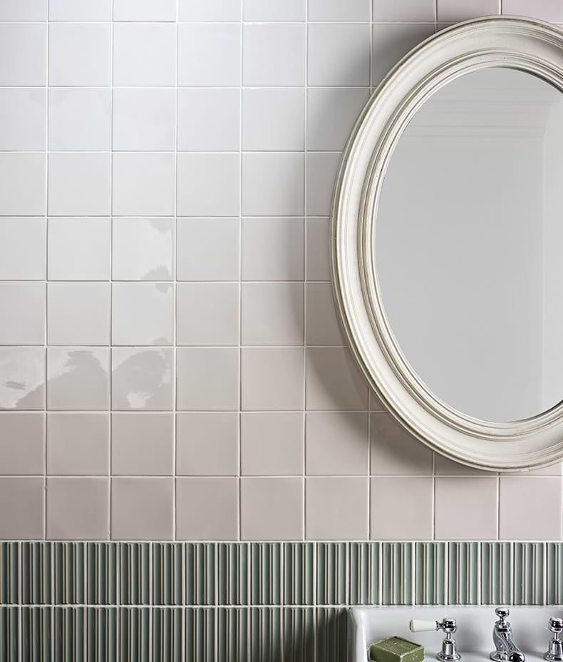 Tunstall Ceramic Square Deep White