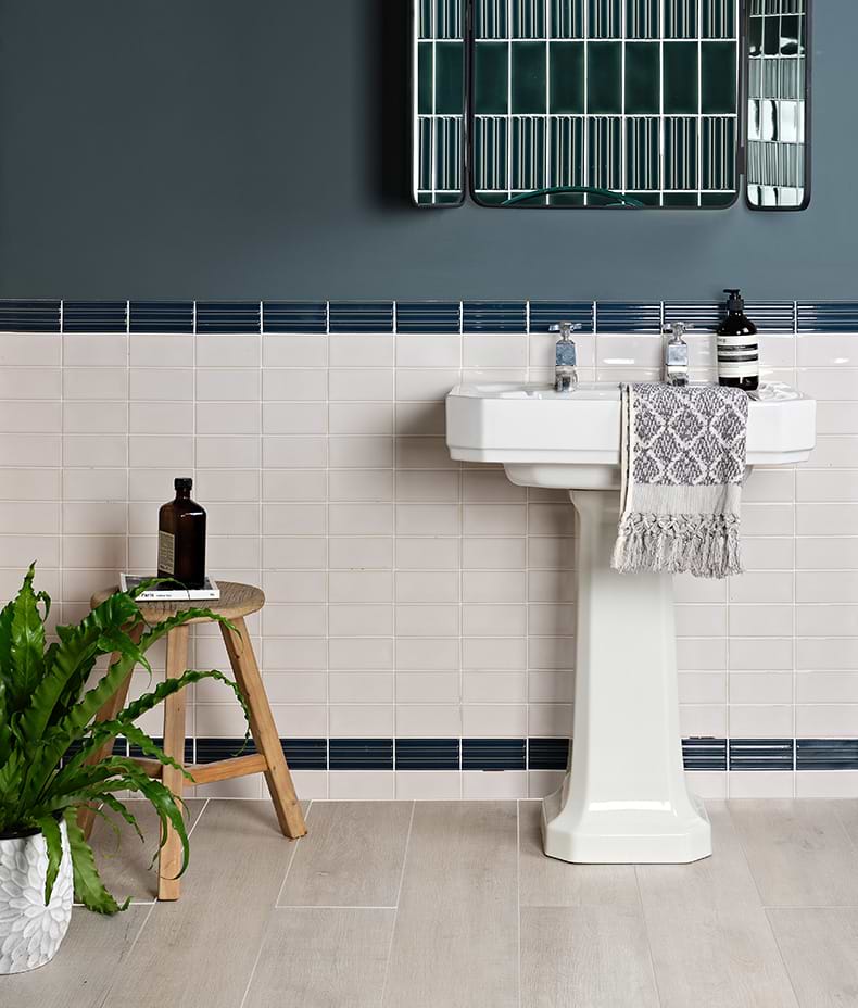 Tunstall Ceramic Brick Deep White