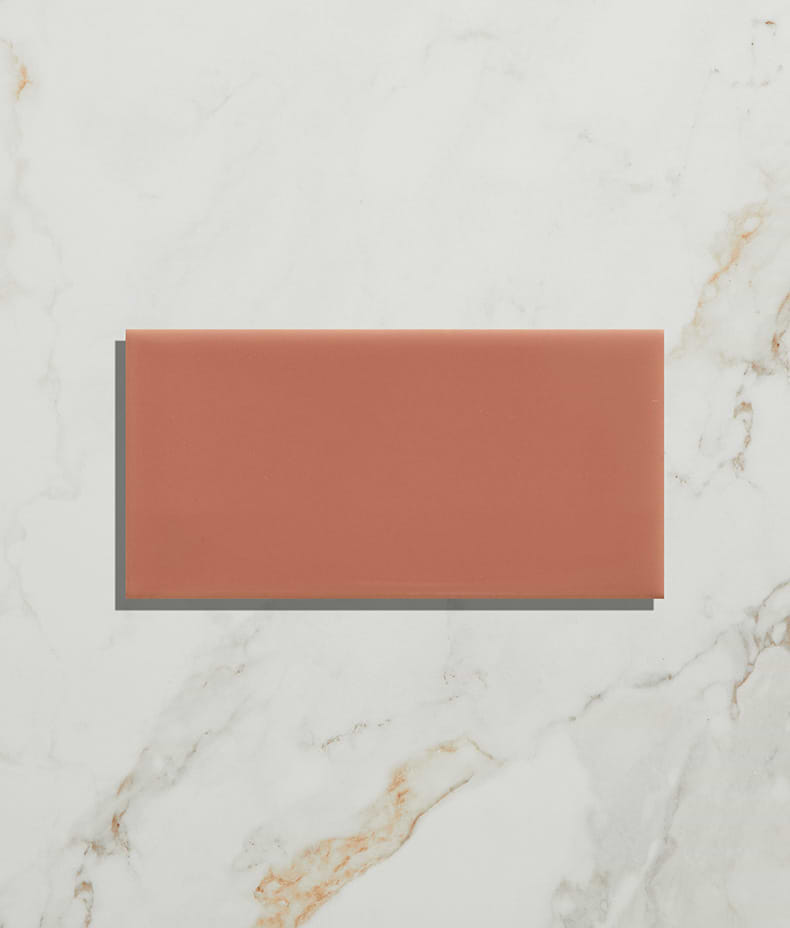 Tunstall Ceramic Brick Coral small image