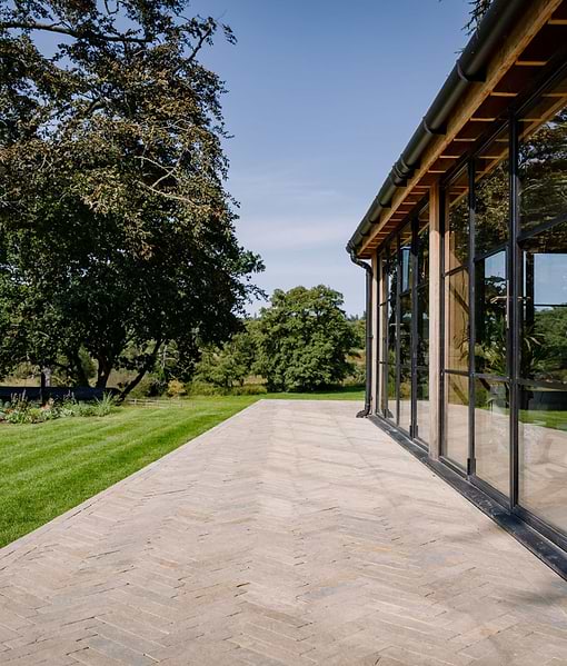 Trusloe Limestone Parquet Seasoned