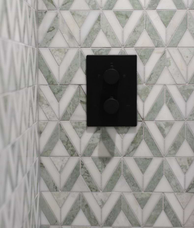 East Java Hummingbird Marble Temple Mosaic