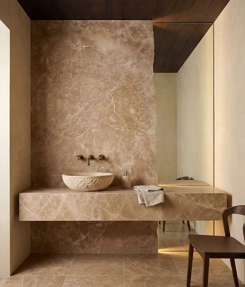 Versailles Brun Marble Slab