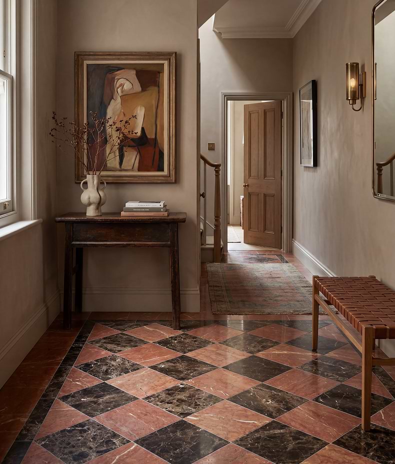 Versailles Marble Marron Honed