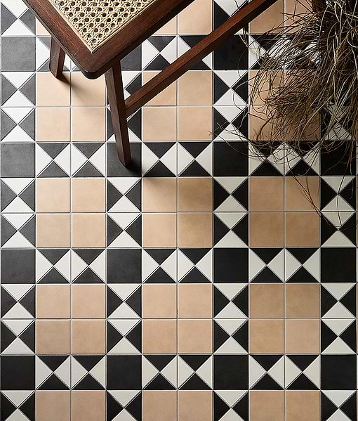 Victorian Style™ Porcelain Finchley Pattern Sandstone