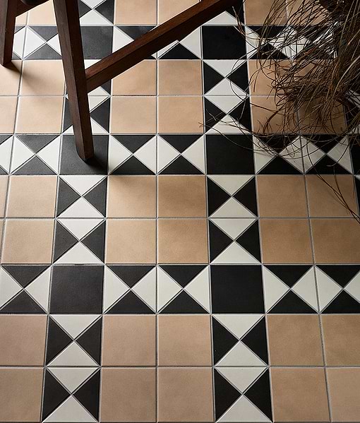 Victorian Style™ Porcelain Finchley Pattern Sandstone
