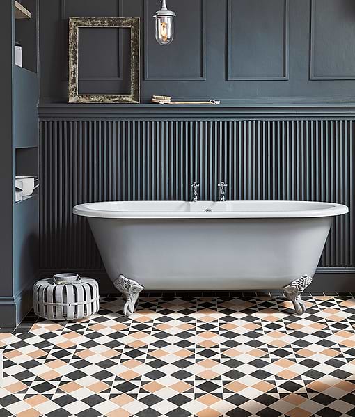 Victorian Style™ Porcelain Finchley Pattern Sandstone