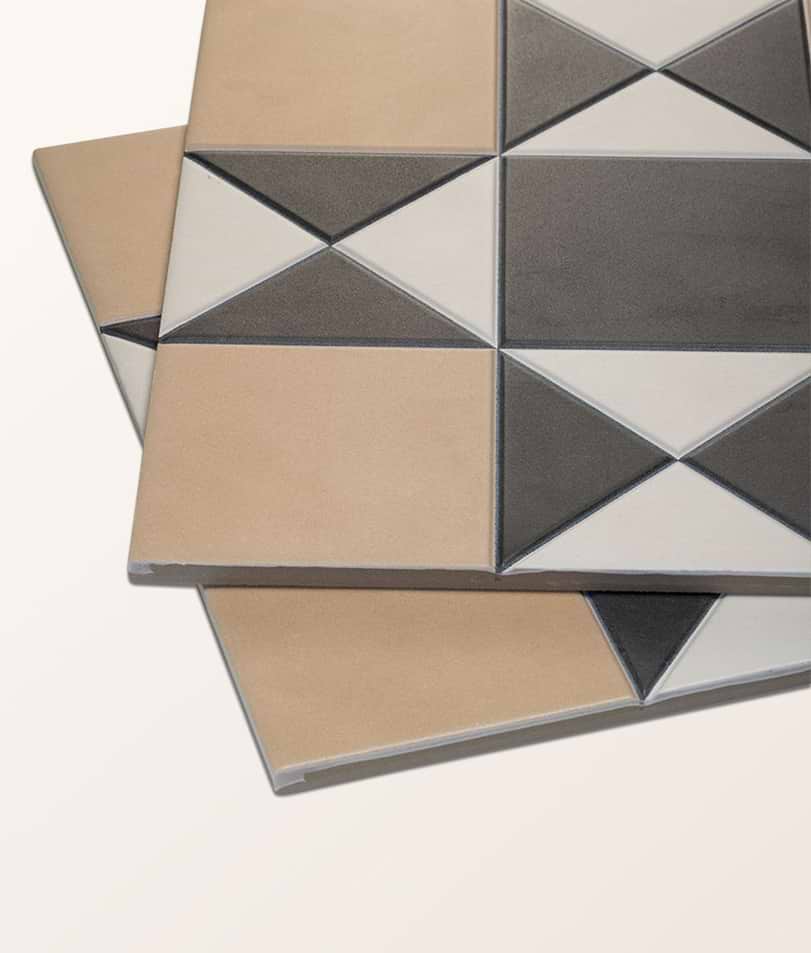 Victorian Style™ Porcelain Finchley Pattern Sandstone