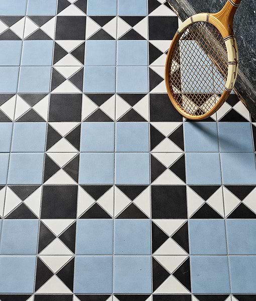 Victorian Style™ Porcelain Finchley Pattern Sky Blue