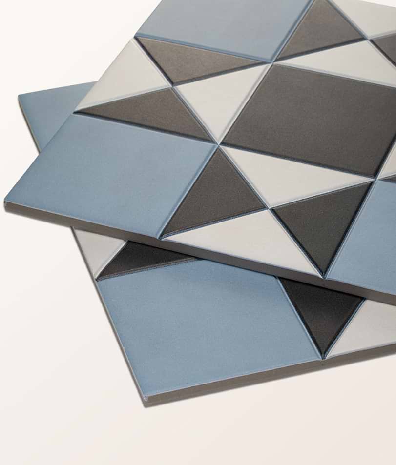 Victorian Style™ Porcelain Finchley Pattern Sky Blue