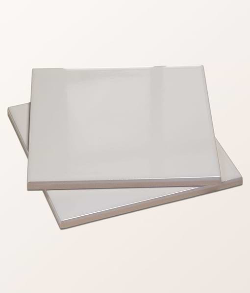 Victorian Style™ Wall Ceramic Cotton White Square