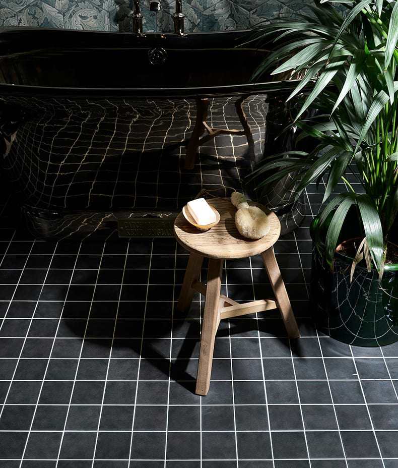 Victorian Style™ Porcelain Anthracite Field