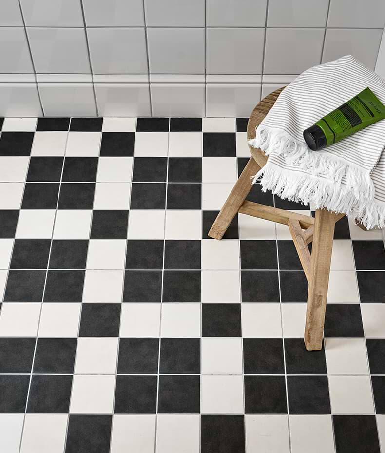 Victorian Style™ Wall Ceramic Cotton White Skirting
