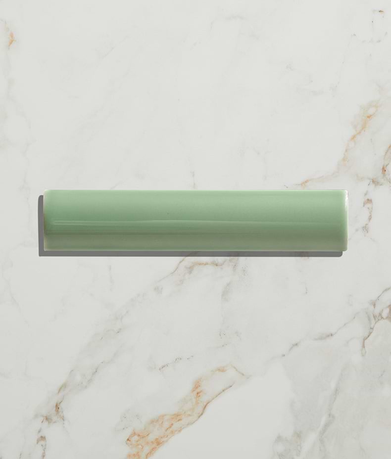 Victorian Style™ Wall Ceramic Cabbage Green Simple Beading