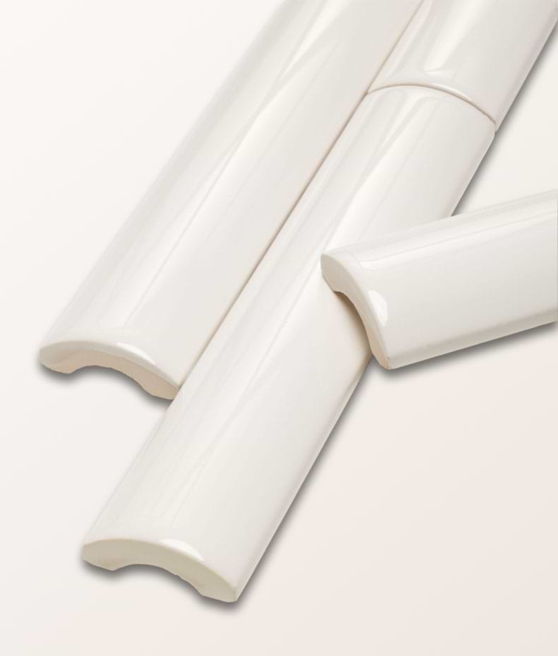 Victorian Style™ Wall Ceramic Cotton White Simple Beading