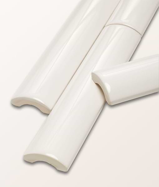 Victorian Style™ Wall Ceramic Cotton White Simple Beading