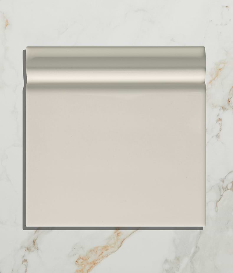 Victorian Style™ Wall Ceramic Cotton White Skirting 