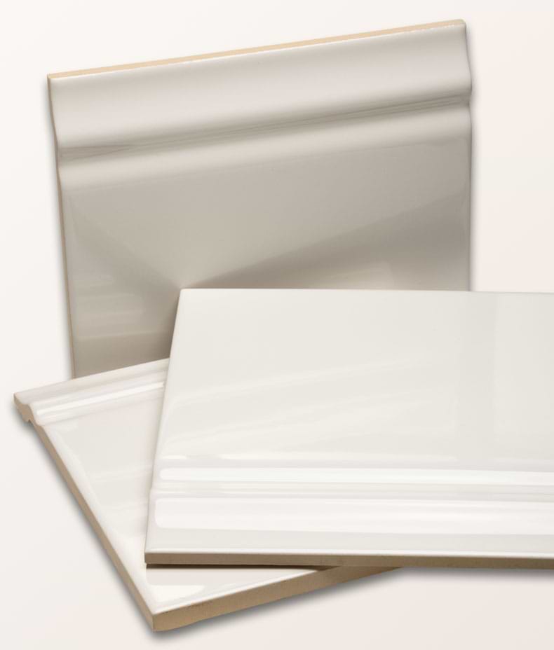Victorian Style™ Wall Ceramic Cotton White Skirting
