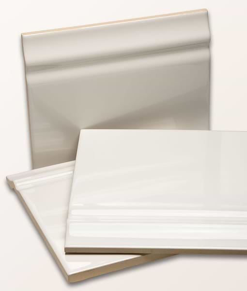 Victorian Style™ Wall Ceramic Cotton White Skirting