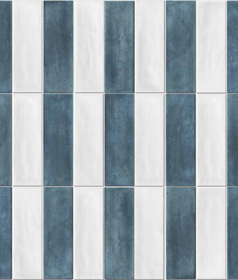 Petite Porcelain Matt Blue