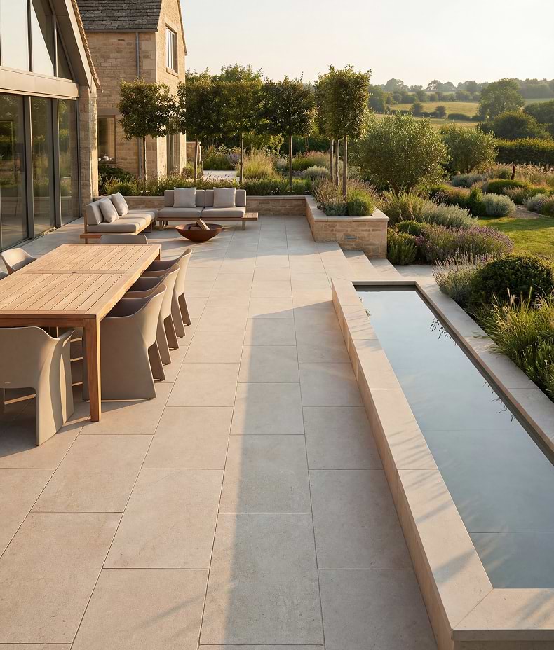 Winchester Porcelain Paving Textured
